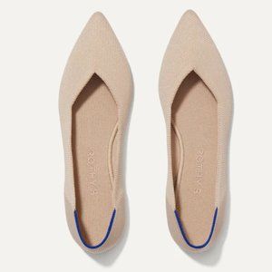 Rothy's The Point Ecru Ballet Flats